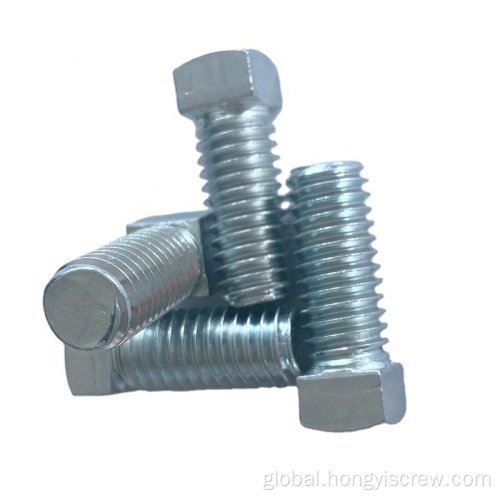 Hex Head Flange Bolt Customize Carbon Steel Square Head Bolts OEM Supplier